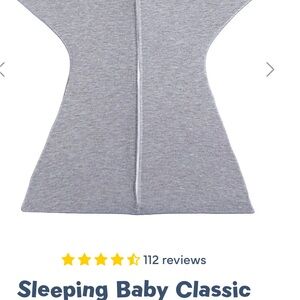 Sleeping Baby Classic Gray Sleep Sack